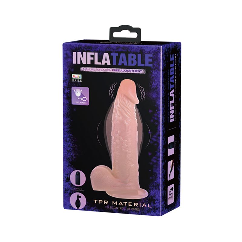 bw-008067aq-vibrador-inflable-realistico-testiculos-19cm-x-35cm-7c341308f9644ab283fd2e091ef6588a Vibrador Inflable - 19 x 3.5 cm - Imagen 4