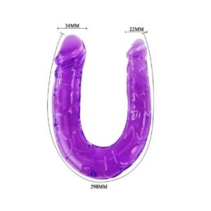 dildo oble penetración double dong