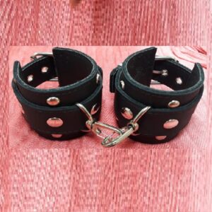 esposas de cuero anchas premium