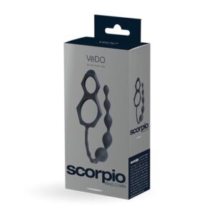 anillo estimulador anal con cadena VeDO Scorpio
