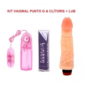 Kit Vaginal 1 - Vibro Punto G + Balita + Lub