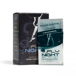 Lubricante Íntimo Efecto Frío Fly Night Sachet 10 mL