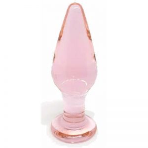plug anal de vidrio templado