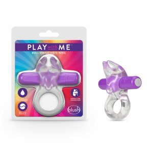 Anillo Vibrador PLAY WITH ME - BULL VIBRATING C-RING - PURPLE