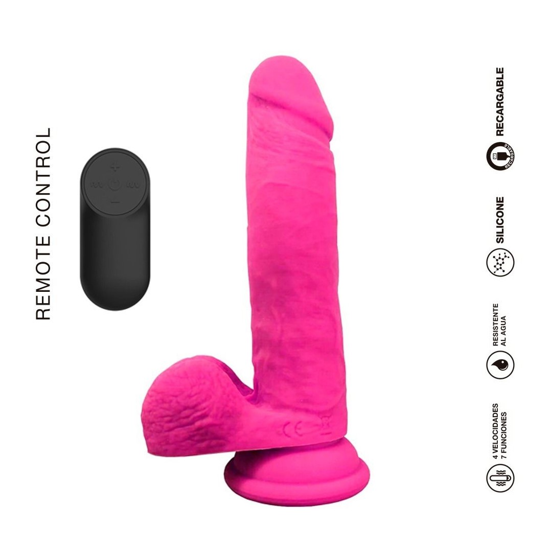 naty6-1 Pene Vibrador Recargable Naty 6