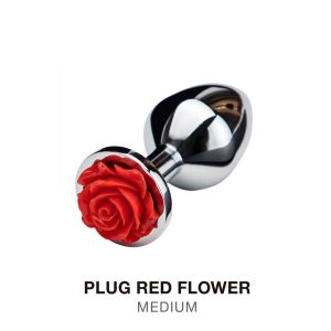 Plug Anal Rosa Roja- Medium