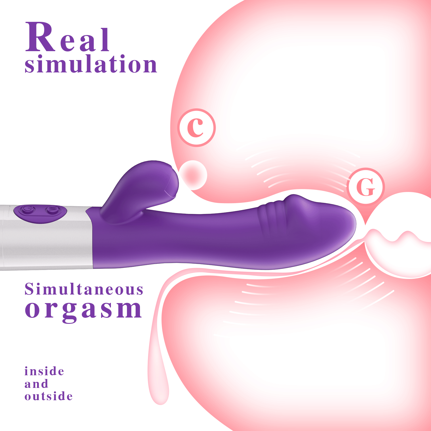 vibrador doble estimulación basic rabbit vibrador doble estimulación basic rabbit