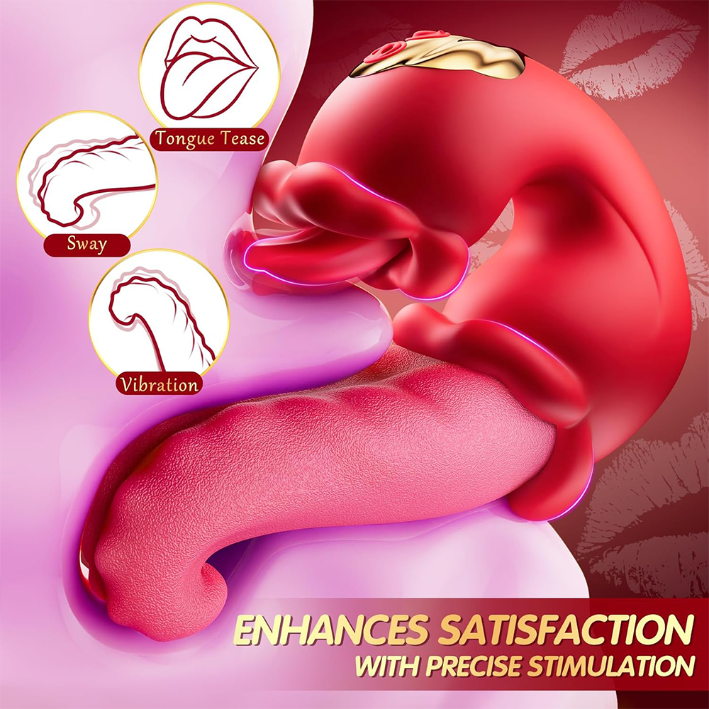 vibrador lengua con boca besadora vibrador lengua con boca besadora